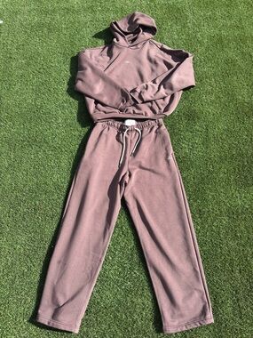 Nike Brown Hoodie Set